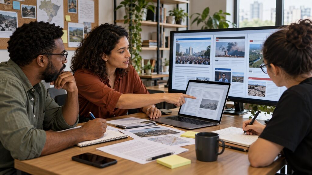 Quando 70 sites parecem 70 fontes: como a IA industrializa a desinformação